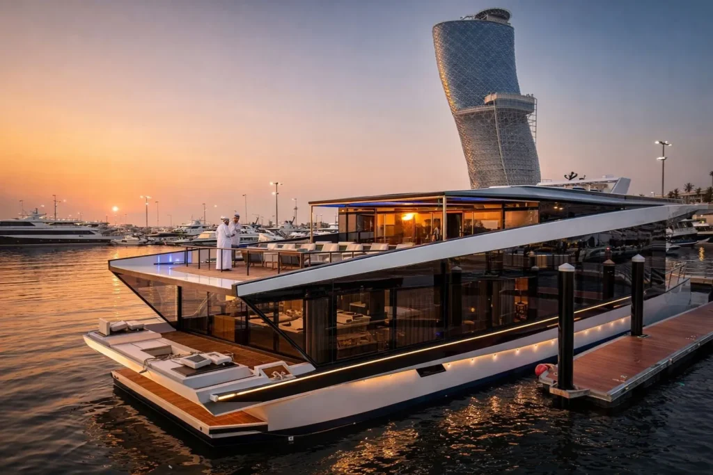 Golden Horizon – luxury yacht rental in Abu Dhabi