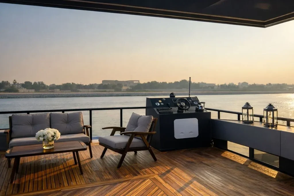 Golden Horizon – luxury yacht rental in Abu Dhabi (4)