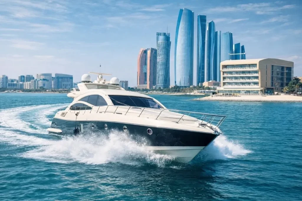 Royal Pearl 68 – luxury yacht rental in Abu Dhabi